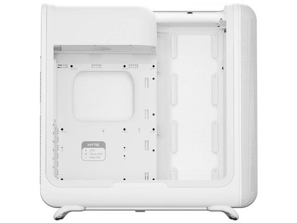 Gabinete HYTE X50, Mid Tower, ATX, Panel de Cristal Templado, No Incluye Fuente de Poder. Color Blanco.
