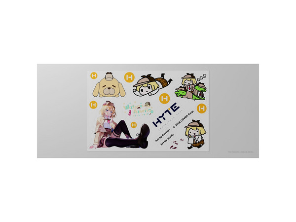Gabinete HYTE Y40 Amelia Watson, Mid-Tower, ATX, (Sin Fuente de Poder). Color Amarillo. Incluye, Poster Conmemorativo, Mouse Pad, Stickers, Libreta de Amelia Watson