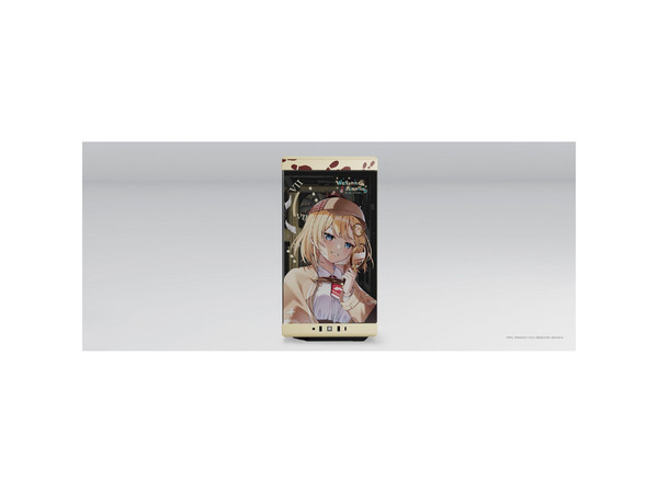 Gabinete HYTE Y40 Amelia Watson, Mid-Tower, ATX, (Sin Fuente de Poder). Color Amarillo. Incluye, Poster Conmemorativo, Mouse Pad, Stickers, Libreta de Amelia Watson