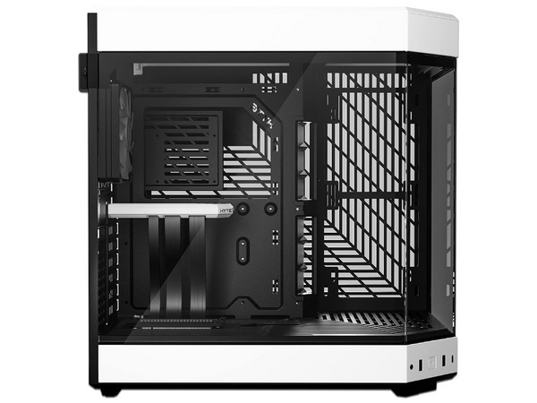 Gabinete HYTE Y60 Mid-Tower, E-ATX, (Sin Fuente de Poder). Color Blanco/Negro.