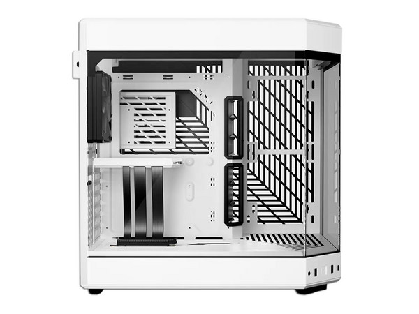 Gabinete HYTE Y60 Mid-Tower, E-ATX, (Sin Fuente de Poder). Color Blanco.