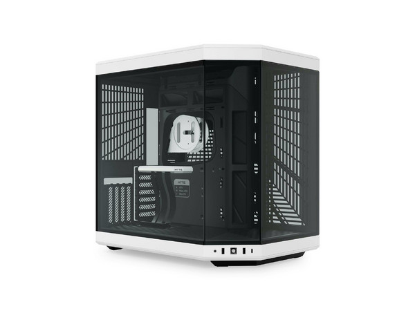 Gabinete HYTE Y70 Mid-Tower, E-ATX, Incluye Cable PCIE 4.0, (Sin Fuente de Poder). Color Negro y Blanco.