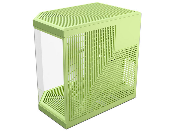 Gabinete HYTE Y70 Milky Matcha Mid-Tower, E-ATX, Incluye Cable PCIE 4.0, (Sin Fuente de Poder). Color Verde.