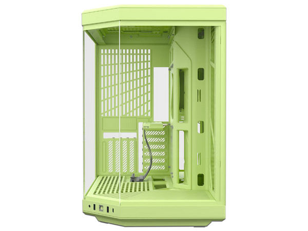 Gabinete HYTE Y70 Milky Matcha Mid-Tower, E-ATX, Incluye Cable PCIE 4.0, (Sin Fuente de Poder). Color Verde.