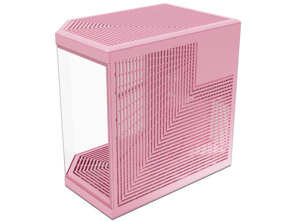 Gabinete HYTE Y70 Milky Strawberry Mid-Tower, E-ATX, Incluye Cable PCIE 4.0, (Sin Fuente de Poder). Color Rosa.