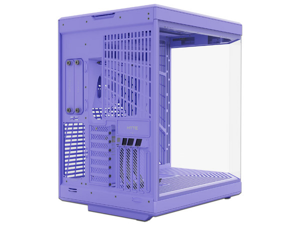 Gabinete HYTE Y70 Milky Taro Mid-Tower, E-ATX, Incluye Cable PCIE 4.0, (Sin Fuente de Poder). Color Lila.