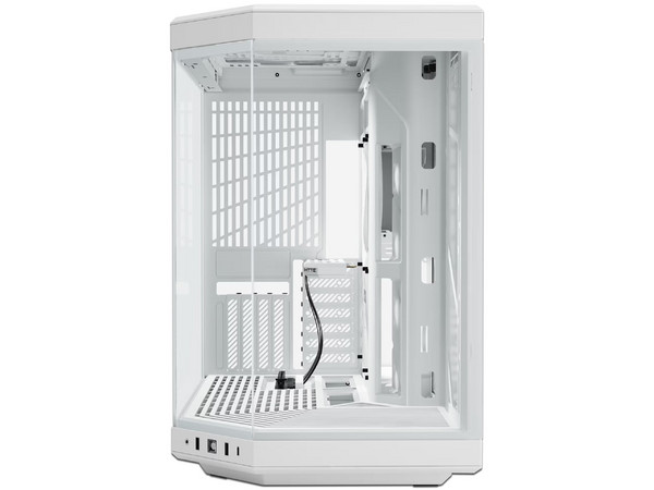Gabinete HYTE Y70, Mid Tower, ATX, No Incluye Fuente de Poder. Color Blanco.