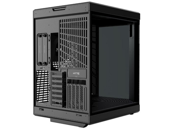 Gabinete HYTE Y70 Touch Infinite, Mid Tower, ATX, Pantalla Táctil LCD, No Incluye Fuente de Poder. Color Negro.