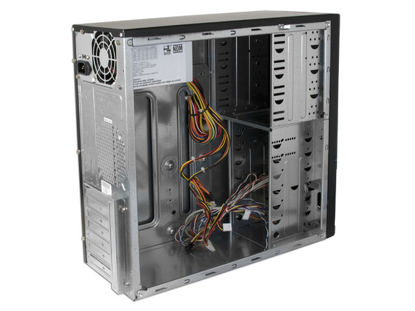 Gabinete KMEX con fuente de 400W, Color Negro.