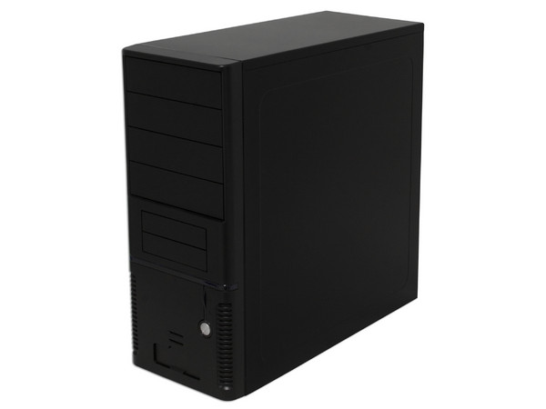 Gabinete KMEX con fuente de 400W, Color Negro.