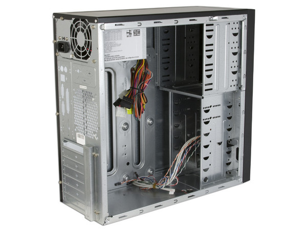 Gabinete KMEX Serie 67 con fuente de 400W, Color Negro.