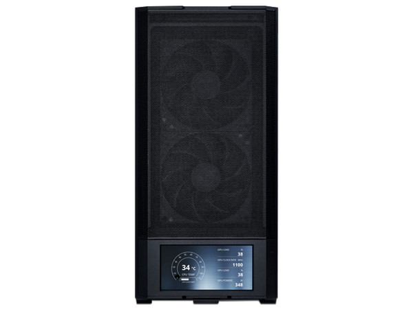 Gabinete LIAN LI LANCOOL 207 DIGITAL, ATX, Full Tower, Pantalla Digital Frontal, Cristal Templado, RGB, (No Incluye Fuente de Poder), Color Negro.