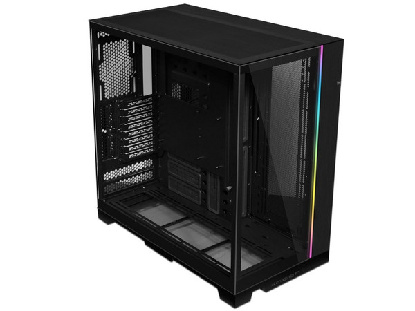 Gabinete LIAN LI 011 Dynamic EVO XL, E-ATX, Full Tower, Cristal Templado, RGB, (No Incluye Fuente de Poder), Color Negro.