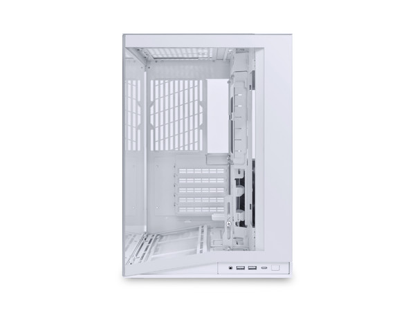 Gabinete LIAN LI 011 Dynamic Mini V2, Mid Tower, ATX, No Incluye Fuente de Poder. Color Blanco.