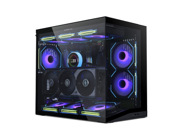 Gabinete LIAN LI 011 Dynamic Mini V2, Mid Tower, ATX, No Incluye Fuente de Poder. Color Negro.