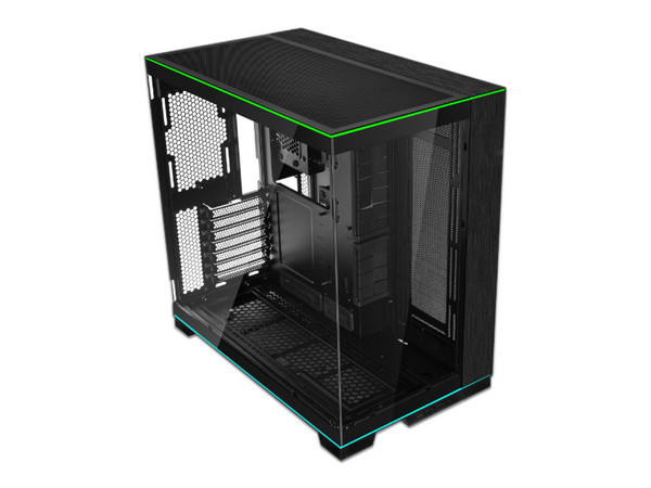 Gabinete Gamer Lian Li O11 Dynamic EVO ARGB, ATX, Mid-Tower (No incluye Fuente de Poder). Color Negro