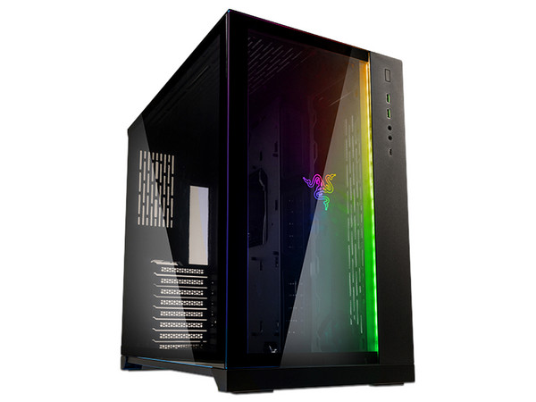 Gabinete Lian Li PC-O11 Dynamic Edicion Razer, Mid Tower, E-ATX, RGB, (No incluye fuente de poder). Color Negro