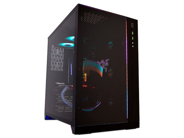 Gabinete Lian Li PC-O11 Dynamic Edicion Razer, Mid Tower, E-ATX, RGB, (No incluye fuente de poder). Color Negro