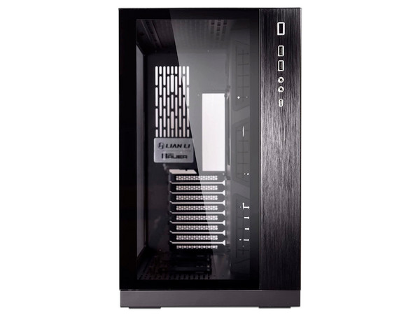Gabinete Gamer Lian Li Dynamic, Mid Tower, ATX (sin fuente de poder). Color Negro.