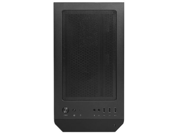 Gabinete Gamer MSI MAG FORGE M100A, Mini-Tower, Micro-ATX, Sin fuente de poder. Color Negro
