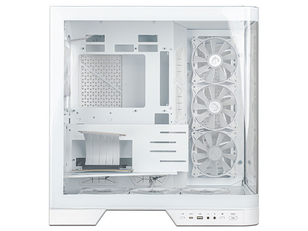 Gabinete MSI MAG PANO 120R PZ, Mid Tower, ATX, No Incluye Fuente de Poder. Color Blanco.