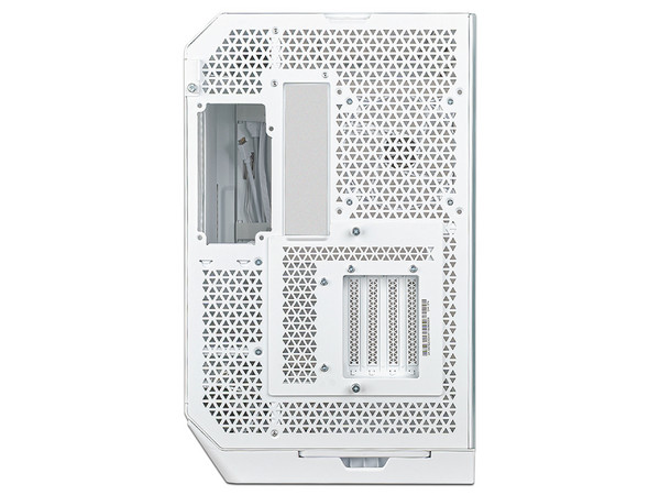 Gabinete MSI MAG PANO 120R PZ, Mid Tower, ATX, No Incluye Fuente de Poder. Color Blanco.