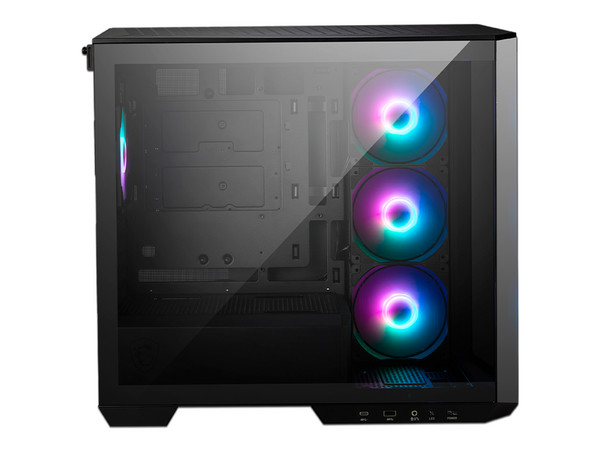Gabinete MSI MAG PANO M100R PZ, ARGB (No incluye Fuente de Poder), Color Negro.