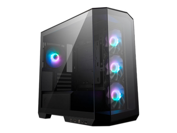 Gabinete MSI MAG PANO M100R PZ, ARGB (No incluye Fuente de Poder), Color Negro.