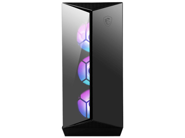Gabinete MSI Mid-tower MPG GUNGNIR 110R, ATX, (No incluye fuente de poder). Color Negro.