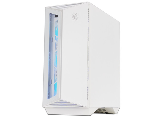 Gabinete Gamer MSI MPG GUNGNIR 110R Mid-Tower de Vidrio Templado, ATX, No incluye fuente de poder. Color Blanco