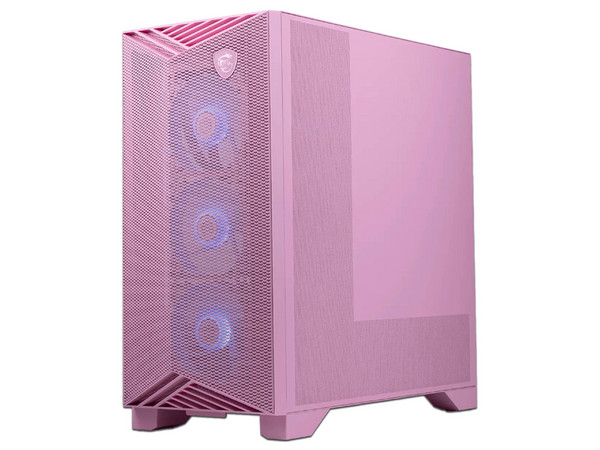 Gabinete MSI MPG GUNGNIR 212R PINK, Mid Tower, ATX, No Incluye Fuente de Poder. Color Rosa.
