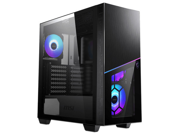 Gabinete Gamer MSI MPG Sekira 100R, E-ATX, ARGB, (Sin fuente de poder). Color Negro.