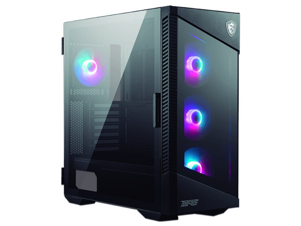 Gabinete Gamer MSI MPG VELOX 100R Mid-Tower de Vidrio Templado, ATX, sin fuente de poder. Color Negro