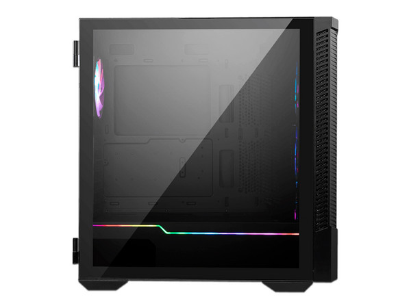 Gabinete Gamer MSI MPG VELOX 100R Mid-Tower de Vidrio Templado, ATX, sin fuente de poder. Color Negro