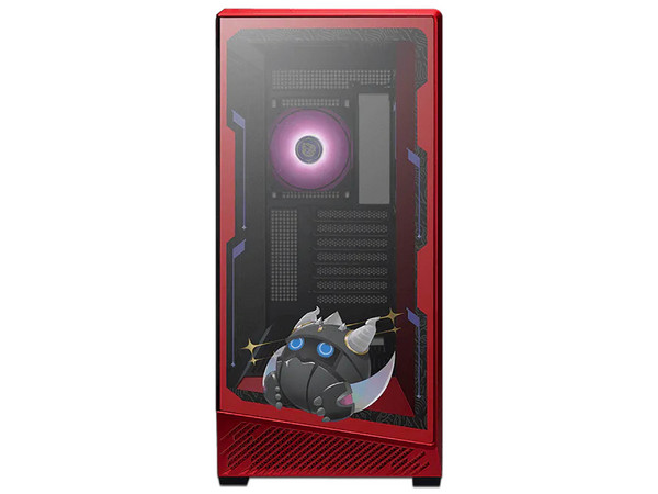 Gabinete MSI PANO 130R MLG EDITION, Mid Tower, ATX, No Incluye Fuente de Poder. Color Rojo.