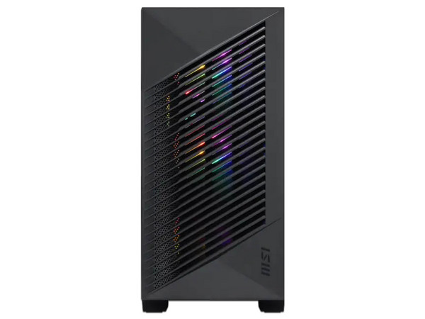Gabinete MSI PRO FORGE M050A, Mini Tower, Micro-ATX, No Incluye Fuente de Poder. Color Negro.