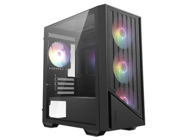 Gabinete MSI PRO FORGE M051A, Mini Tower, Micro-ATX, No incluye Fuente de Poder. Color Negro.