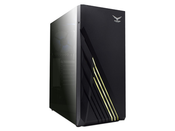 Gabinete Gamer NA-0612 ZION, ATX, (sin fuente de poder). Color Negro.