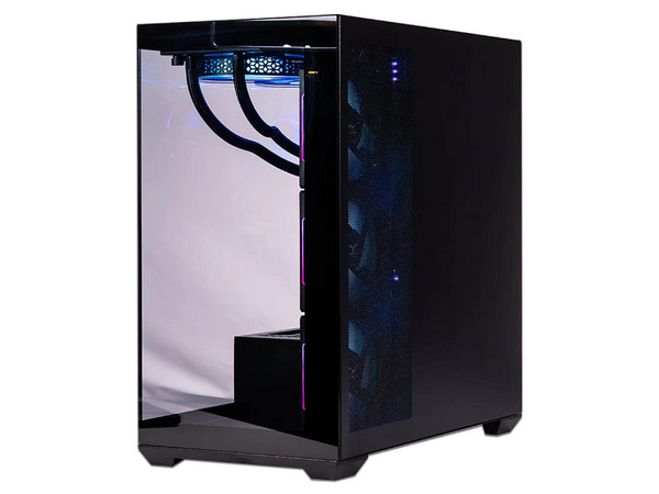 Gabinete NACEB NA-0637N, Mid Tower, ATX, USB 3.0, Incluye 4 Ventiladores, Sin Fuente de Poder. Color Negro.