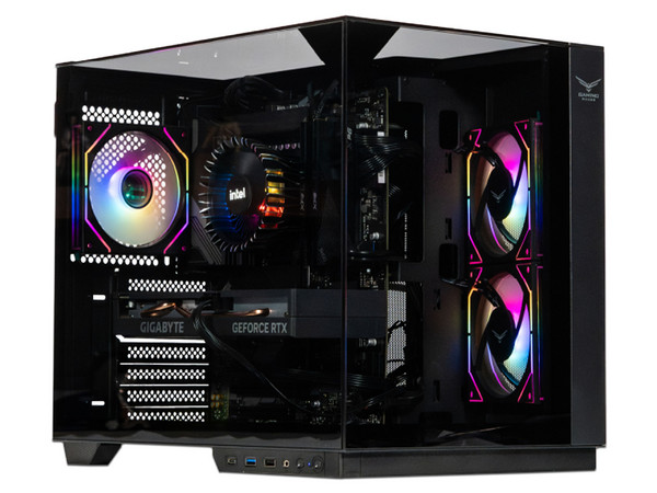Gabinete Gaming NA-0638, Cristal Templado, 2 Ventiladores ARGB, 7 PCI, USB 3.0, USB C, Color Negro.