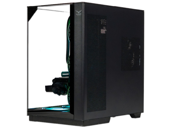 Gabinete NACEB NA-0639, ATX, Cristal Templado, Metal 0.8mm, 7 Ranuras PCI, No Incluye Fuente de Poder. Color Negro.