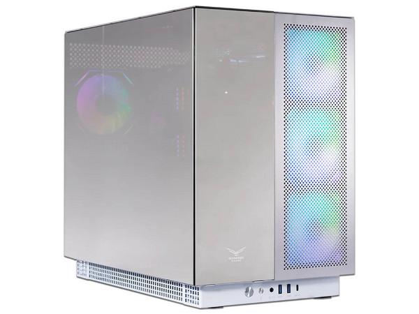 Gabinete NACEB AETHER, Full Tower, ATX, No Incluye Fuente de Poder. Color Blanco.