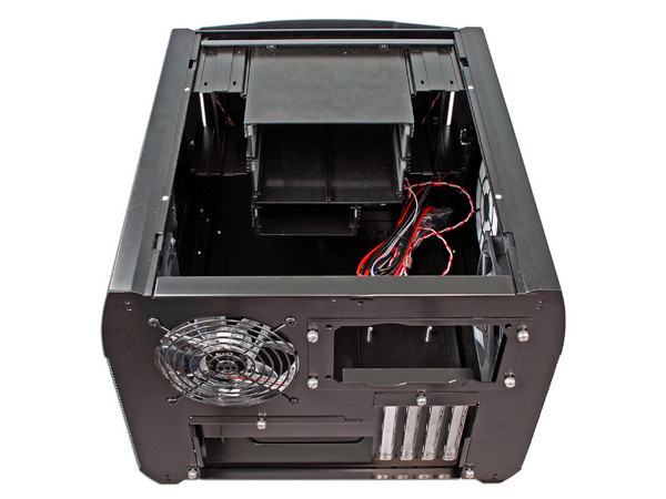 Gabinete NZXT ROGUE Gaming Alta Calidad con Leds Azules y 3 Ventiladores de 120mm. (no incluye fuente de poder) Color Negro