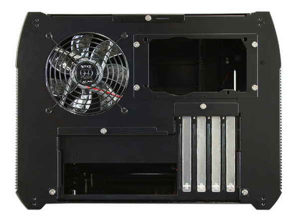 Gabinete NZXT ROGUE Gaming Alta Calidad con Leds Azules y 3 Ventiladores de 120mm. (no incluye fuente de poder) Color Negro