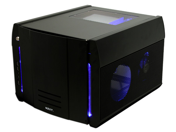 Gabinete NZXT ROGUE Gaming Alta Calidad con Leds Azules y 3 Ventiladores de 120mm. (no incluye fuente de poder) Color Negro