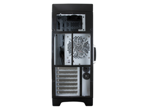 Gabinete NZXT LEXA BLACKLINE Alta Calidad con Leds Rojos y 3 Ventiladores. (no incluye fuente de poder) Color Negro