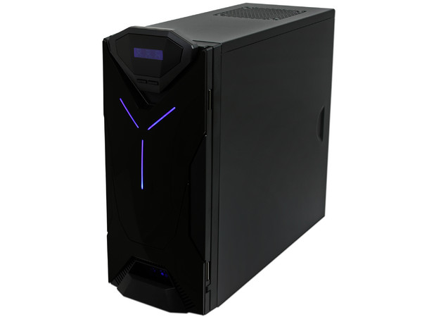 Gabinete NZXT Guardian 921 RB con Leds Azules y ventilación. (no incluye fuente de poder) Color Negro