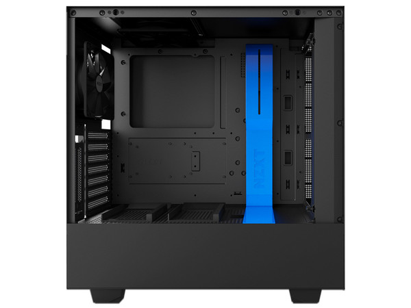 Gabinete NZXT H500i, ATX, (sin fuente de poder). Color Negro/Azul.