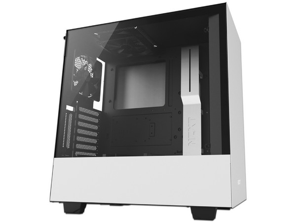Gabinete NZXT H500i RGB ATX, (sin fuente de poder). Color Blanco.