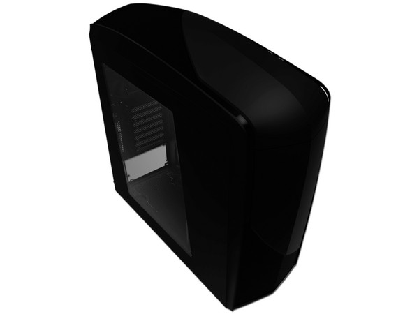 Gabinete Mid Tower NZXT Phantom 240, ATX. (no incluye fuente de poder). Color Negro.